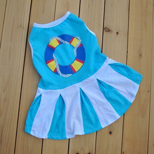 Pet Dog Cotton Summer Dress