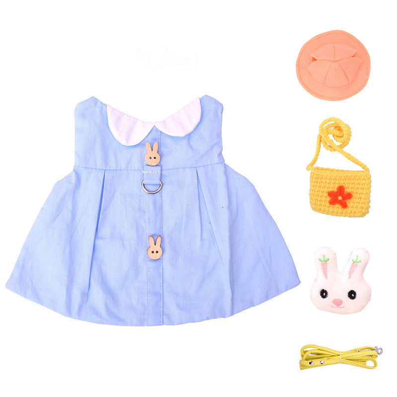 Bunny Dress Summer Pet Princess Dress