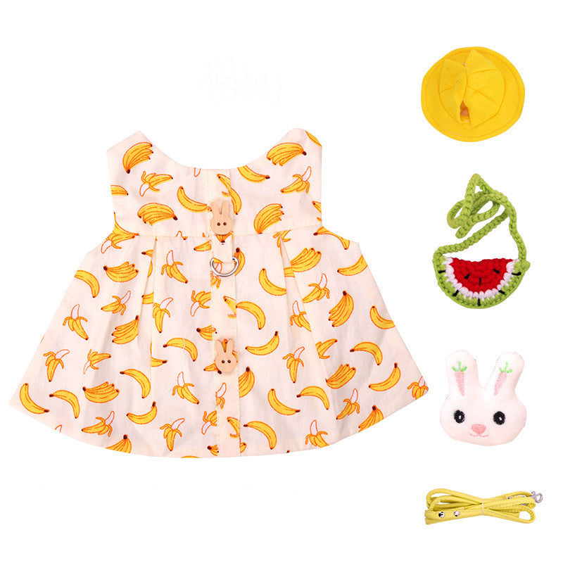 Bunny Dress Summer Pet Princess Dress